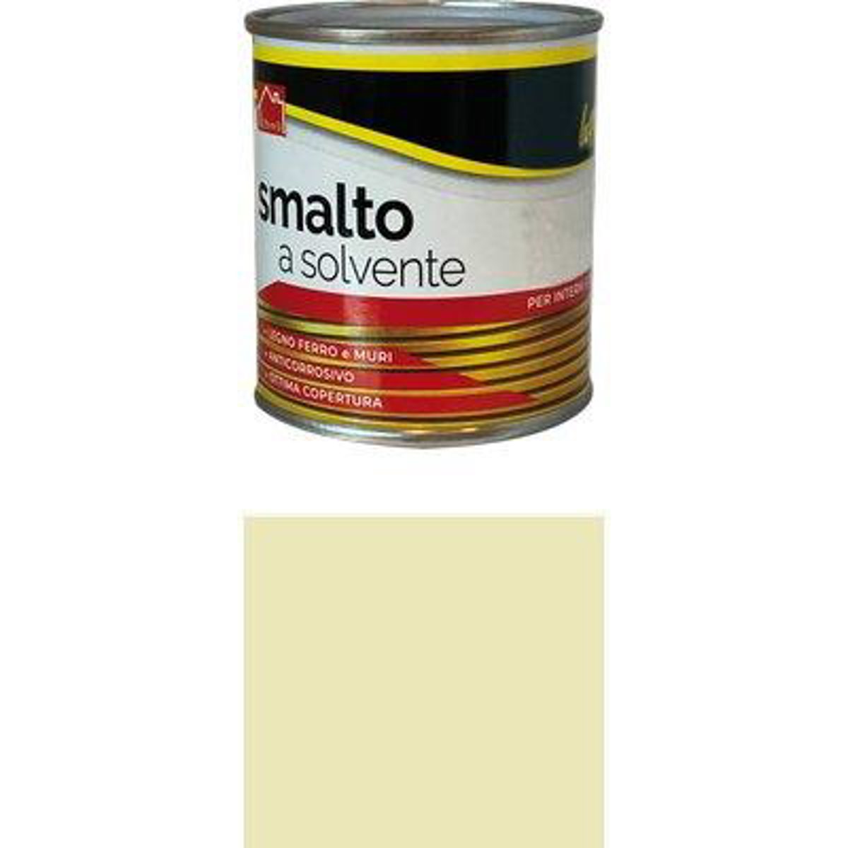 SMALTO A SOLVENTE WORKIT BIANCO PERLA RAL 1013 ML 125
