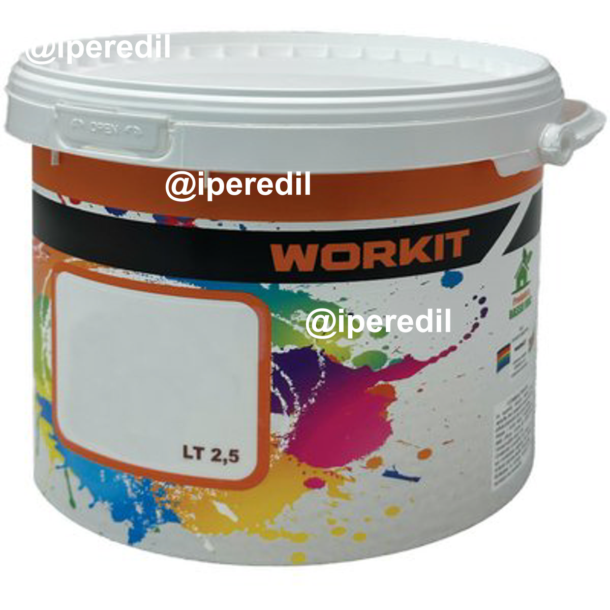 IDROPITTURA TEMPERA MURALE HAND BIANCO LT 4