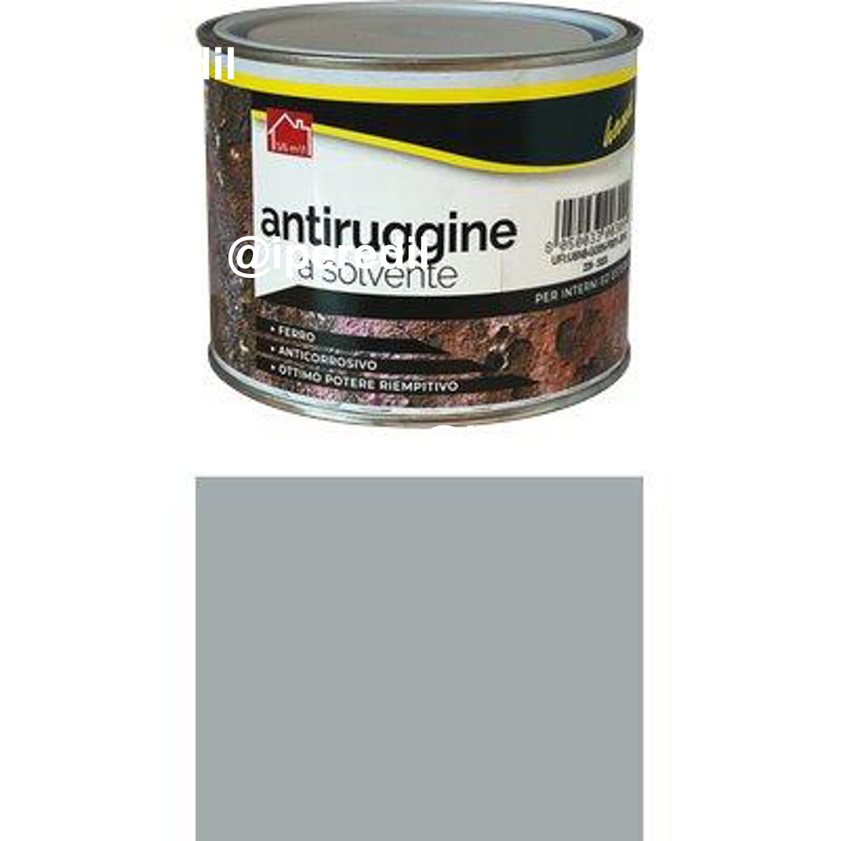 ANTIRUGGINE A SOLVENTE HAND GRIGIO ML 500 - 01100030