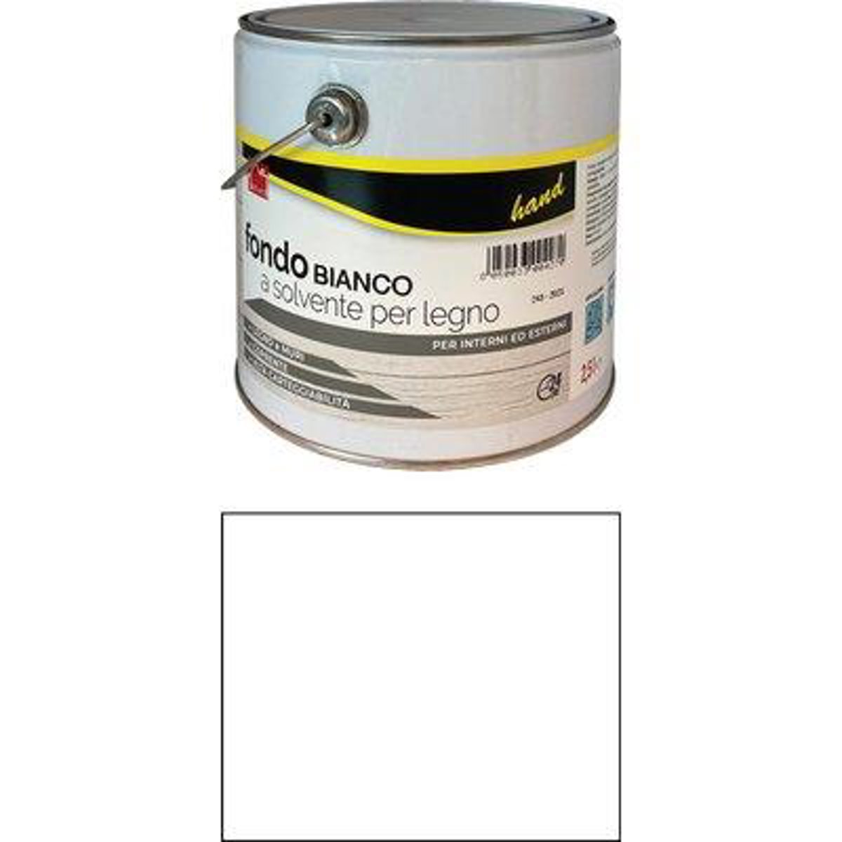 FONDO A SOLVENTE X LEGNO WORKIT BIANCO LT 2,5 - 01100033