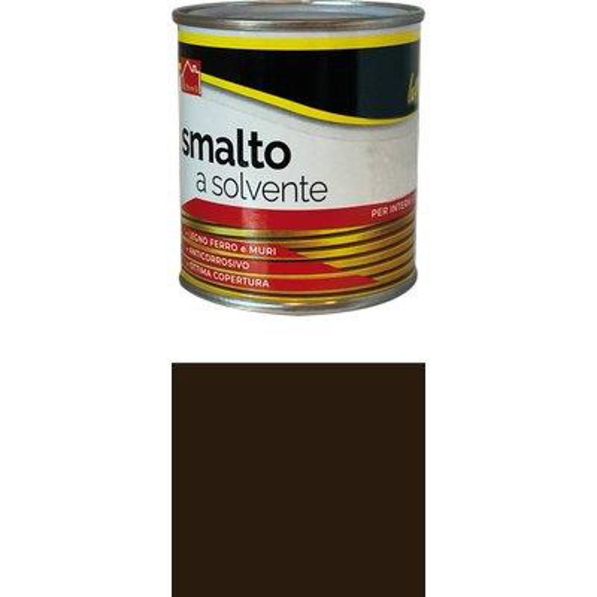 SMALTO A SOLVENTE WORKIT MARRONE CIOCCOLATA RAL 8017 ML 125