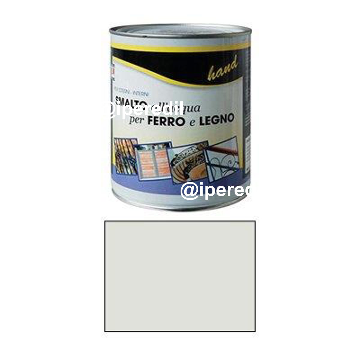 SMALTO ACQUA HAND BIANCO OPACO RAL 9010 ML 750 - 01100056