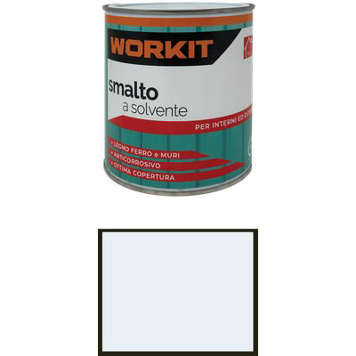 SMALTO A SOLVENTE WORKIT BIANCO OPACO ML 750 - 01100062