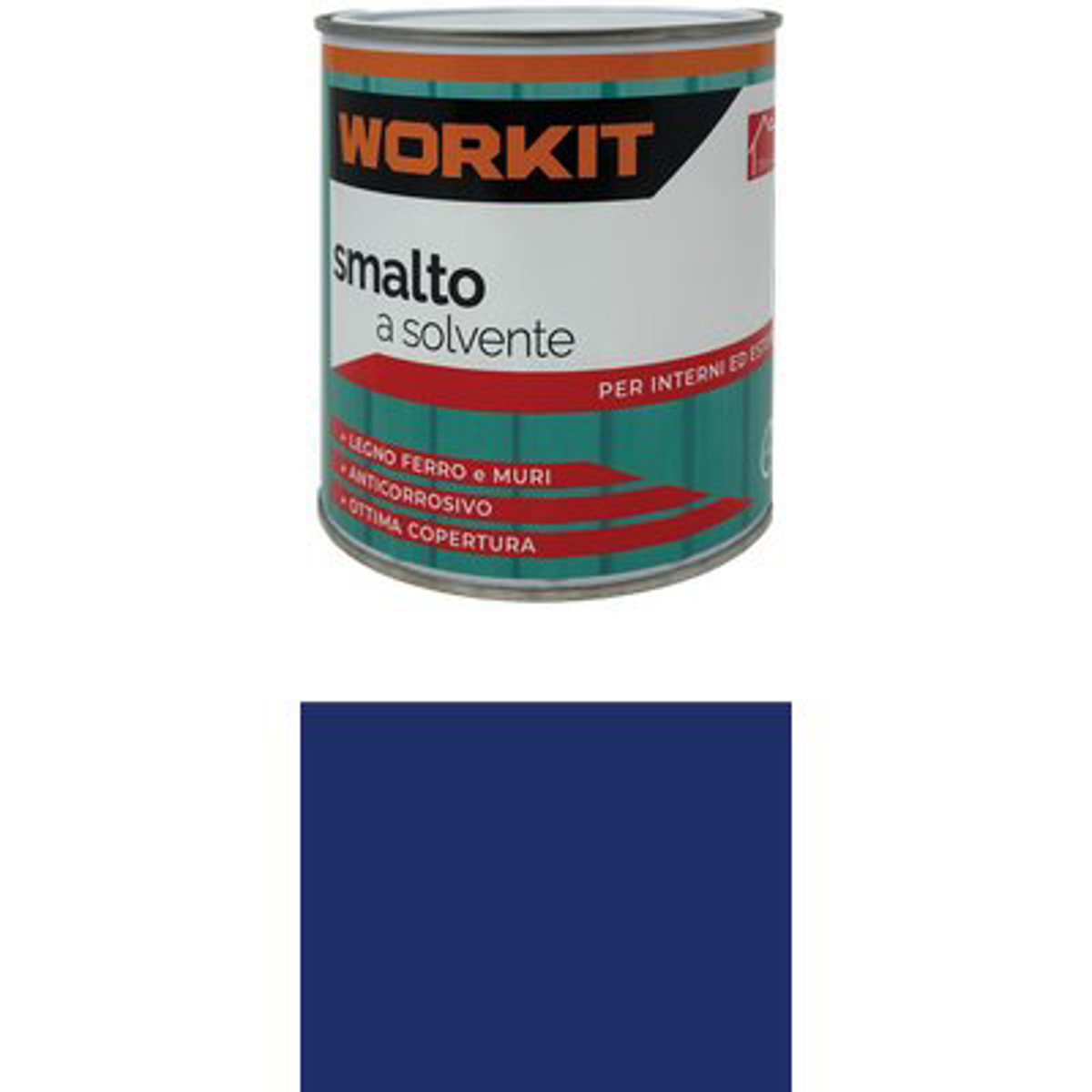 SMALTO A SOLVENTE WORKIT BLU ML 750