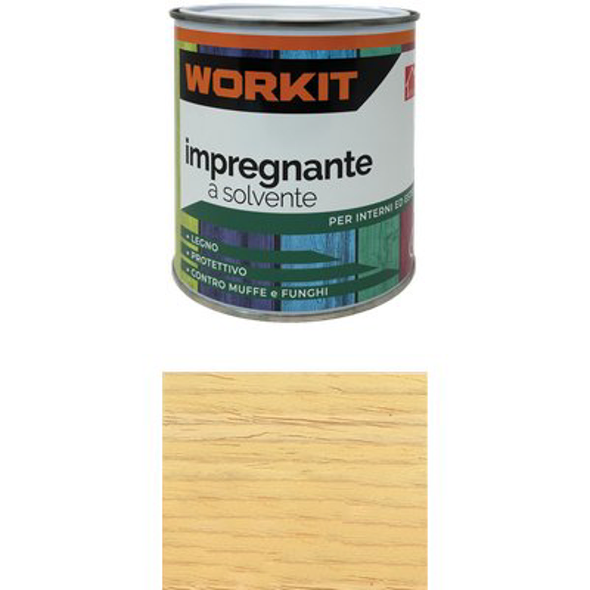 IMPREGNANTE A SOLVENTE WORKIT TRASPARENTE ML 750