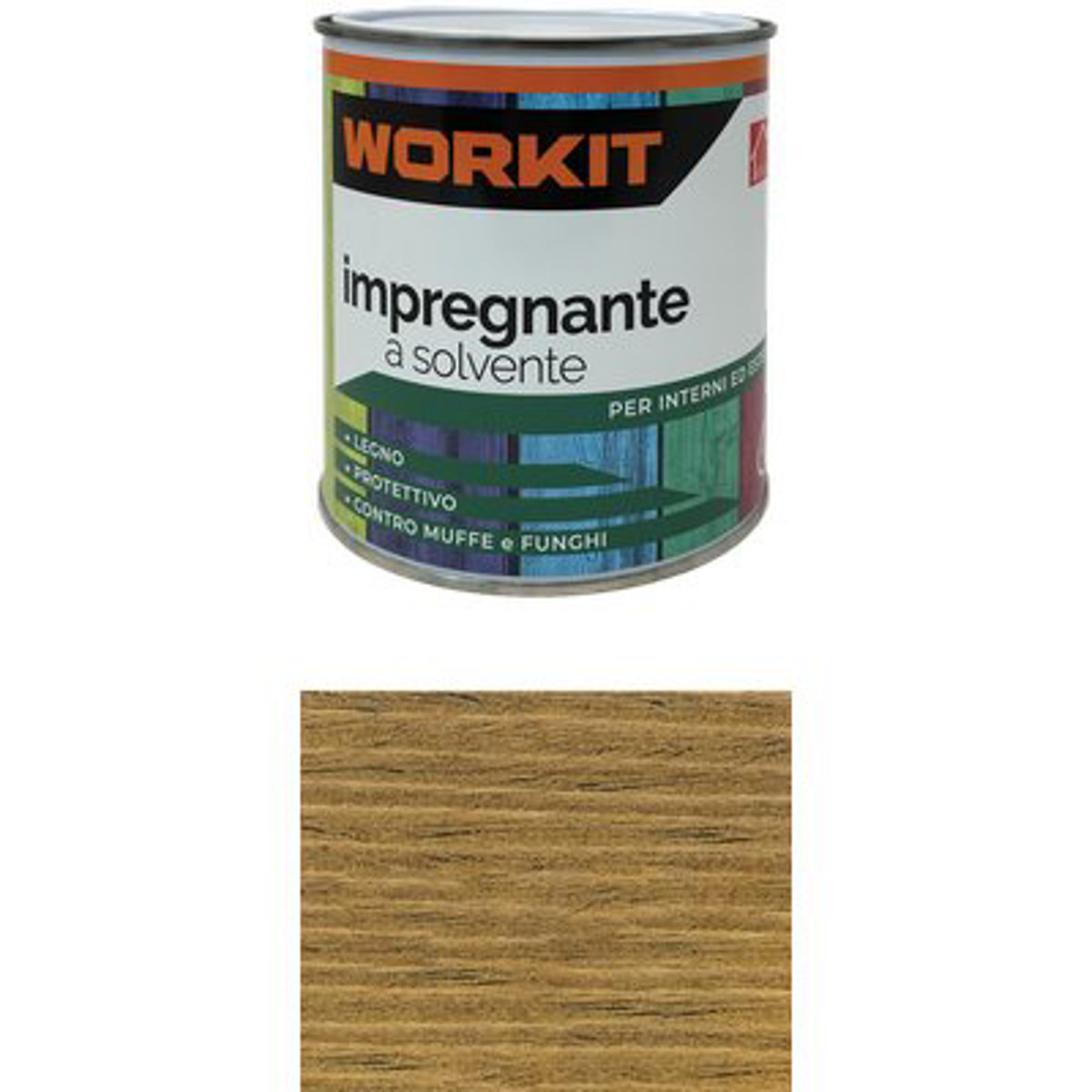 IMPREGNANTE A SOLVENTE WORKIT NOCE CHIARO ML 750