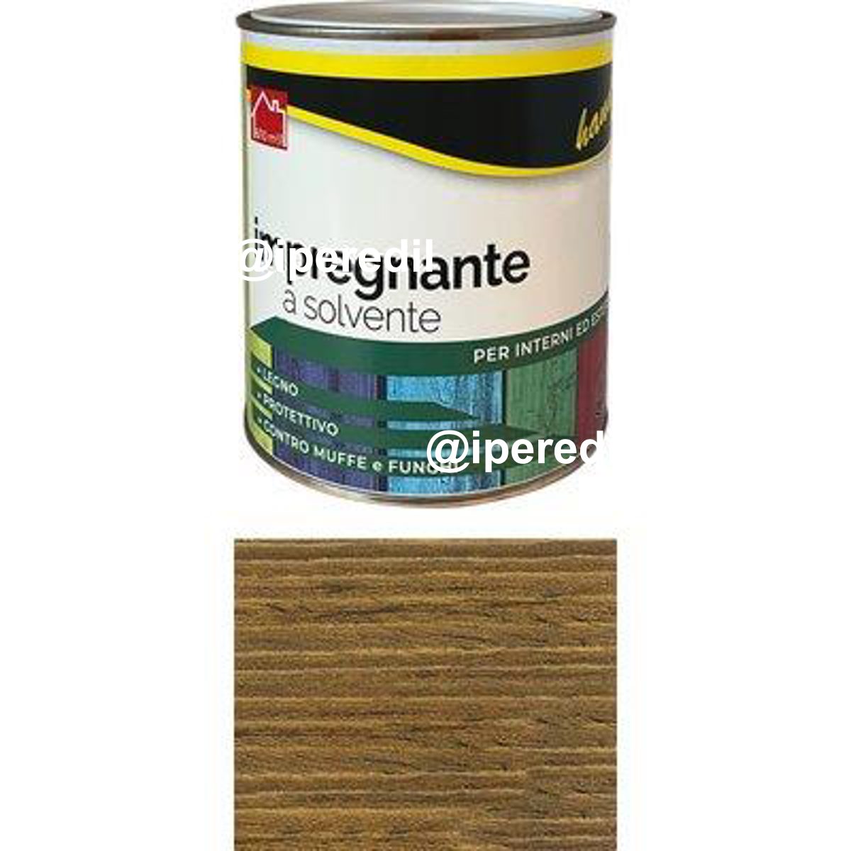 IMPREGNANTE A SOLVENTE WORKIT NOCE SCURO ML 750 - 01100082