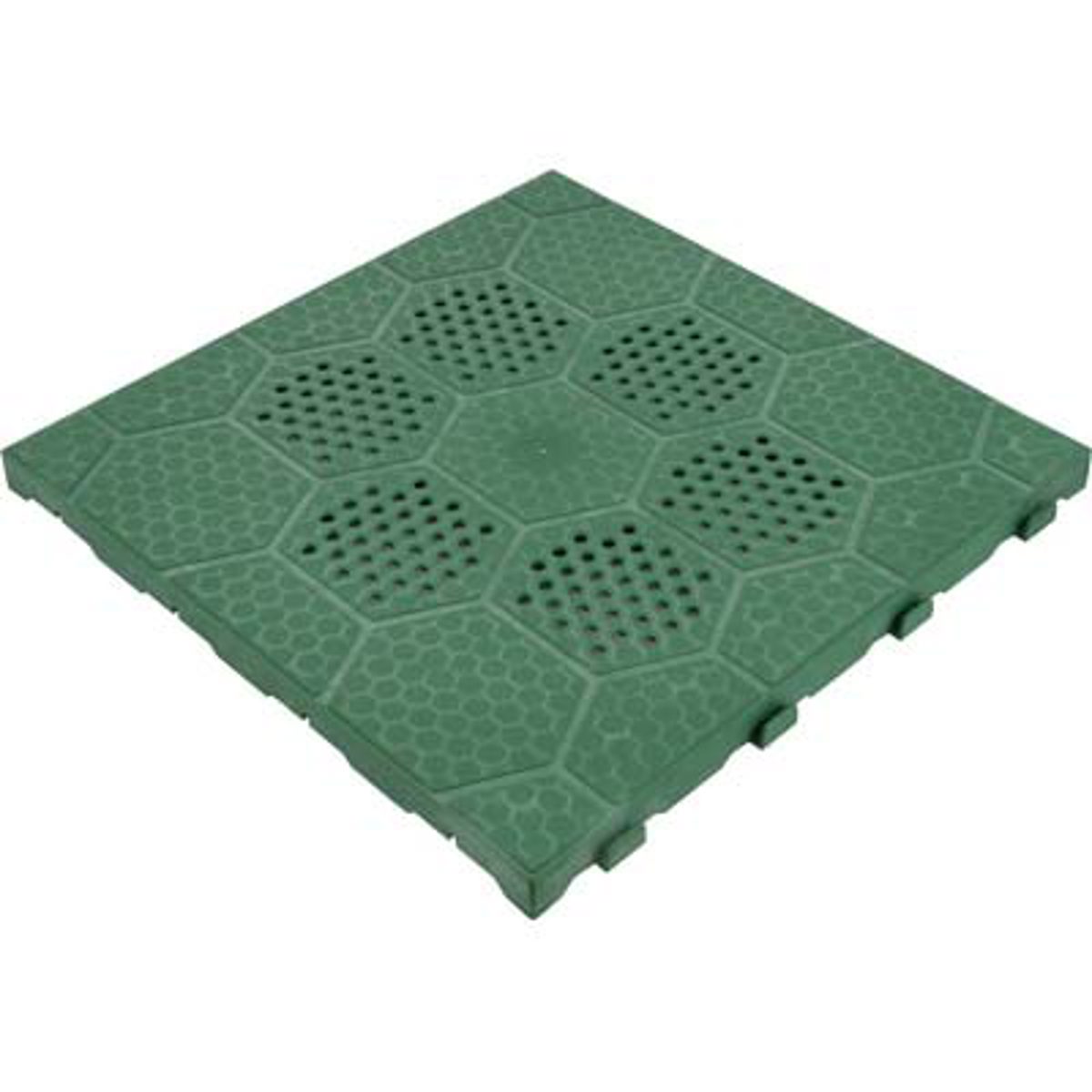 PIASTRELLA AUTOBLOCCANTE PP VERDE CM 40X40 H.CM 2,5