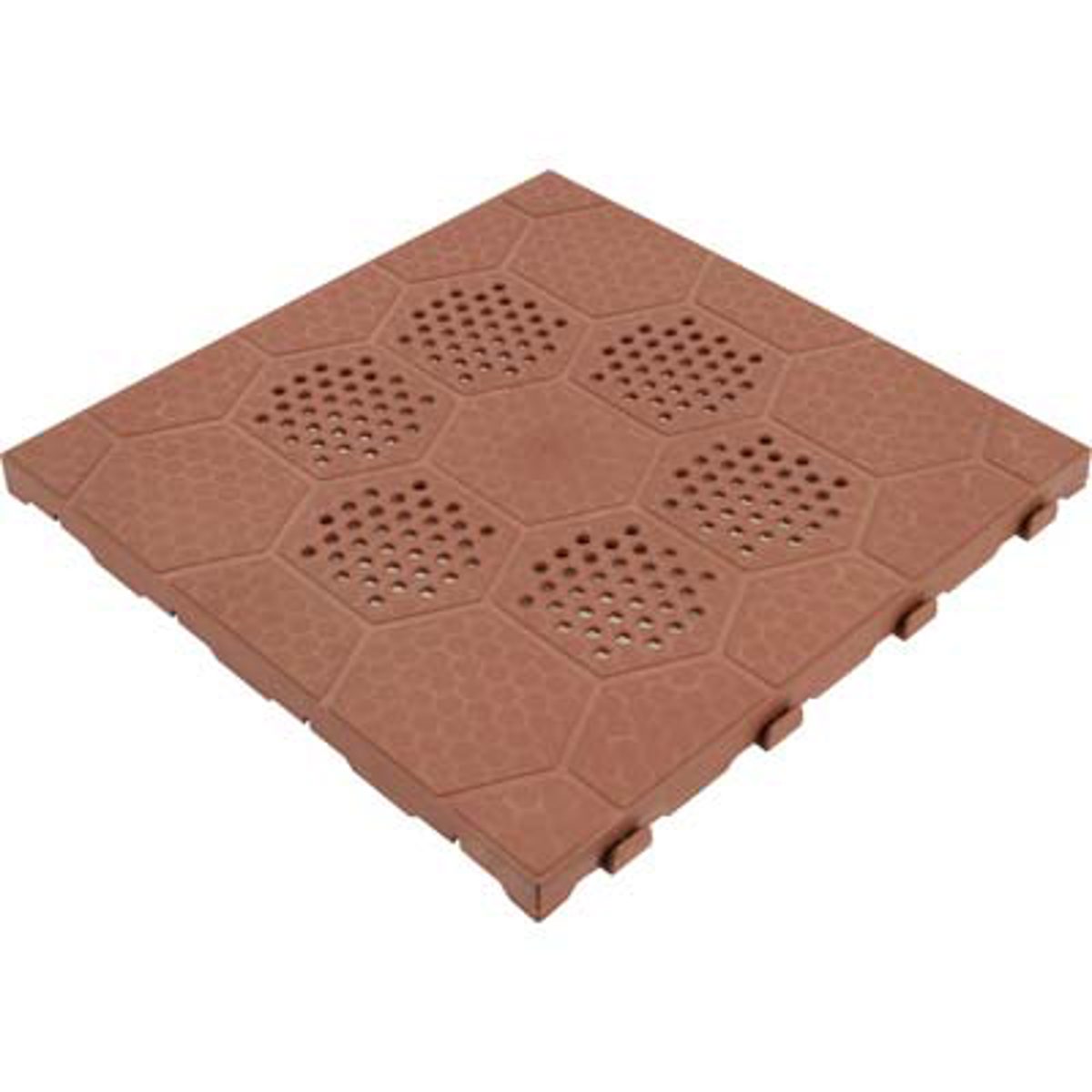 PIASTRELLA AUTOBLOCCANTE PP COTTO CM 40X40 H.CM 2,5 - 01100100