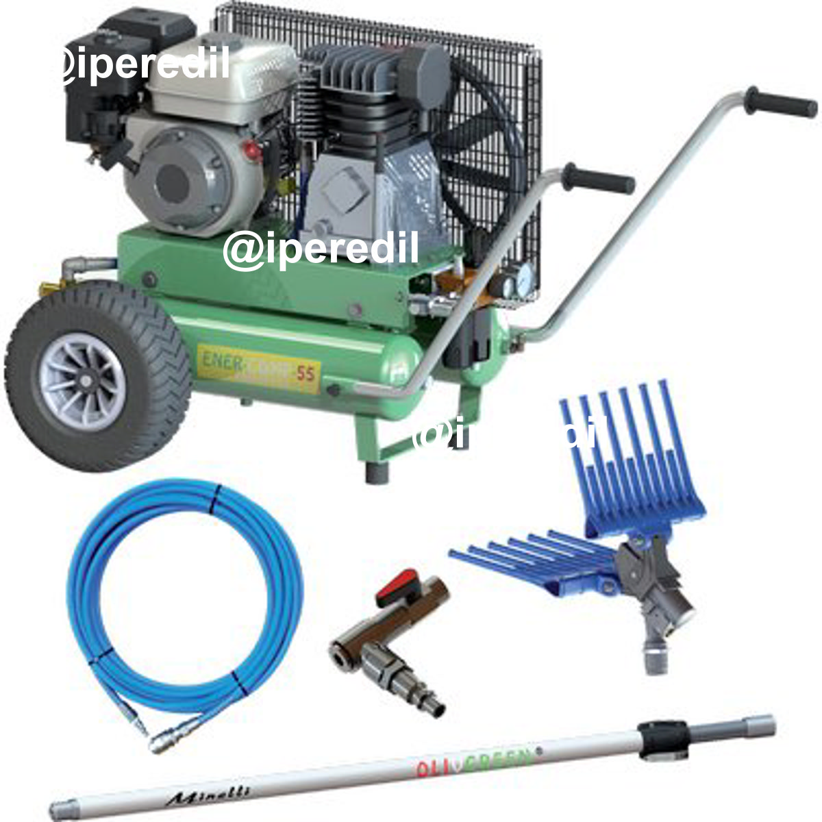 COGLIOLIVE AC ENER-COMP 55/11+11 KIT MINELLI HONDA 4T GP160 LT/MIN 550 - 01100135