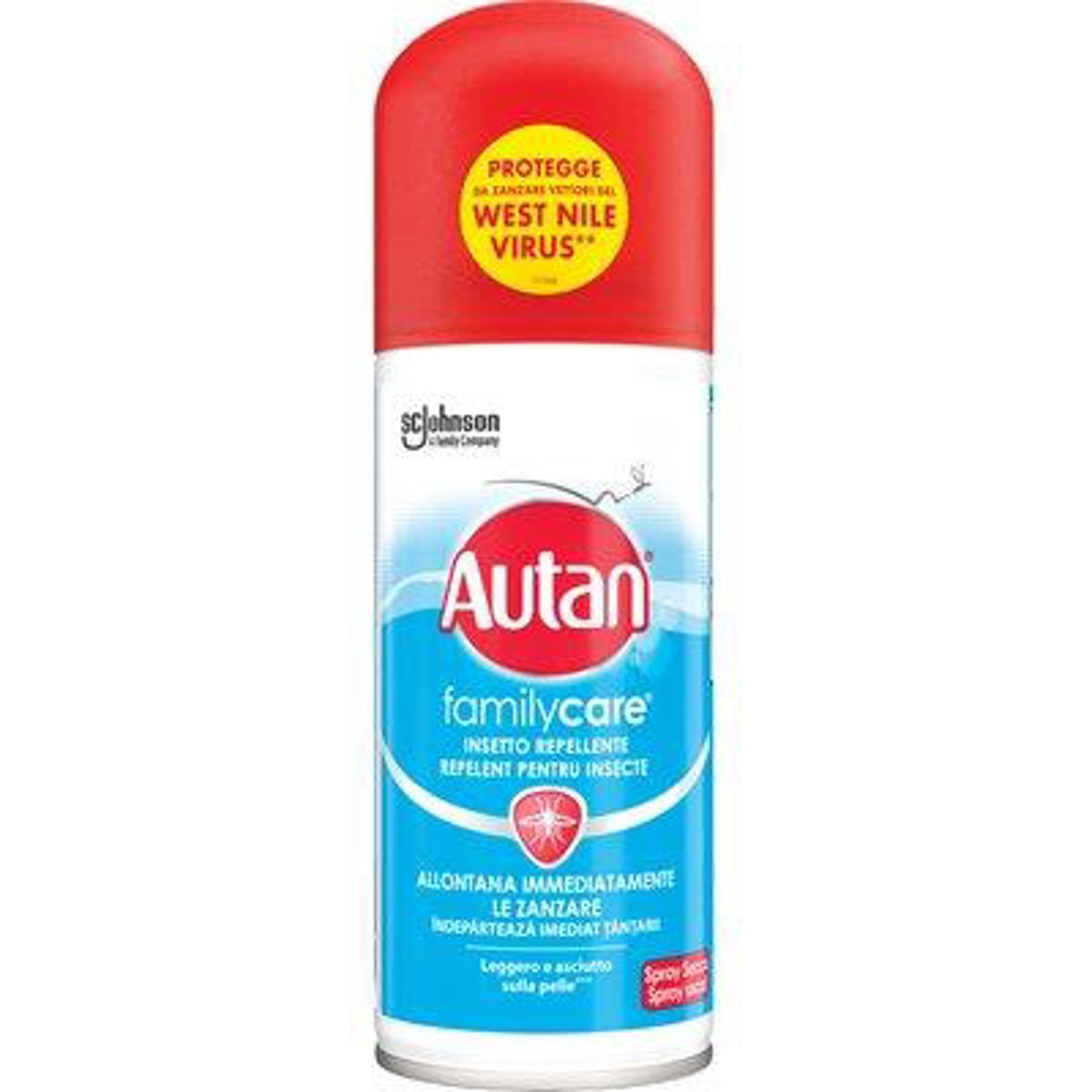 REPELLENTE INSETTI FAMILY CARE SECCO AUTAN SPRAY ML 100
