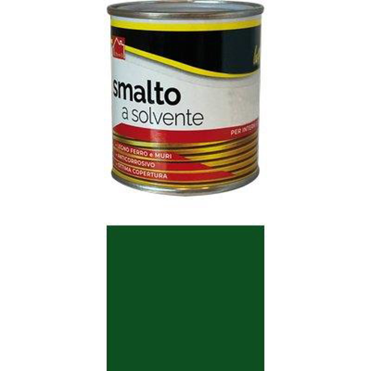 SMALTO A SOLVENTE WORKIT VERDE FOGLIA RAL 6002 ML 125