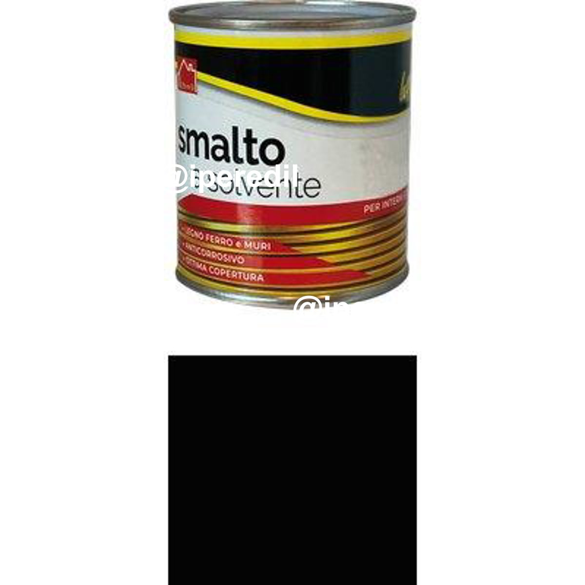 SMALTO A SOLVENTE HAND NERO LUCIDO RAL 9011 LT 2,5 - 01100214