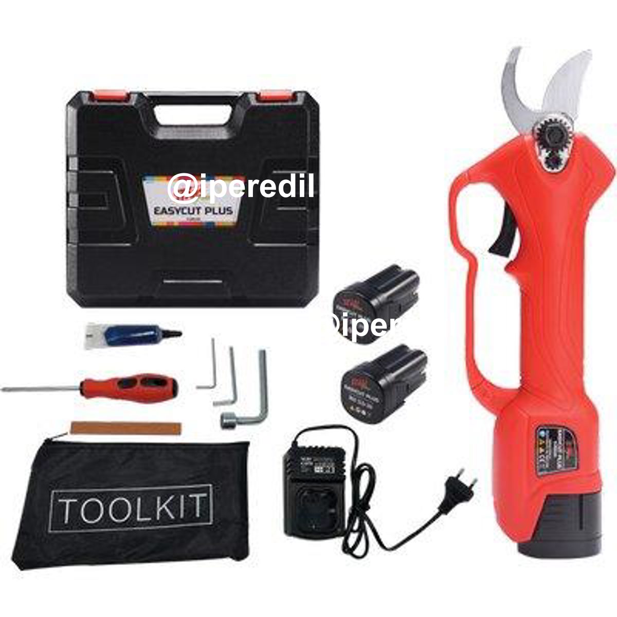 FORBICE BATTERIA EASYCUT PLUS STARS VOLT 16,8X2 AH 2,0 MM 20/28 + VALIGIA