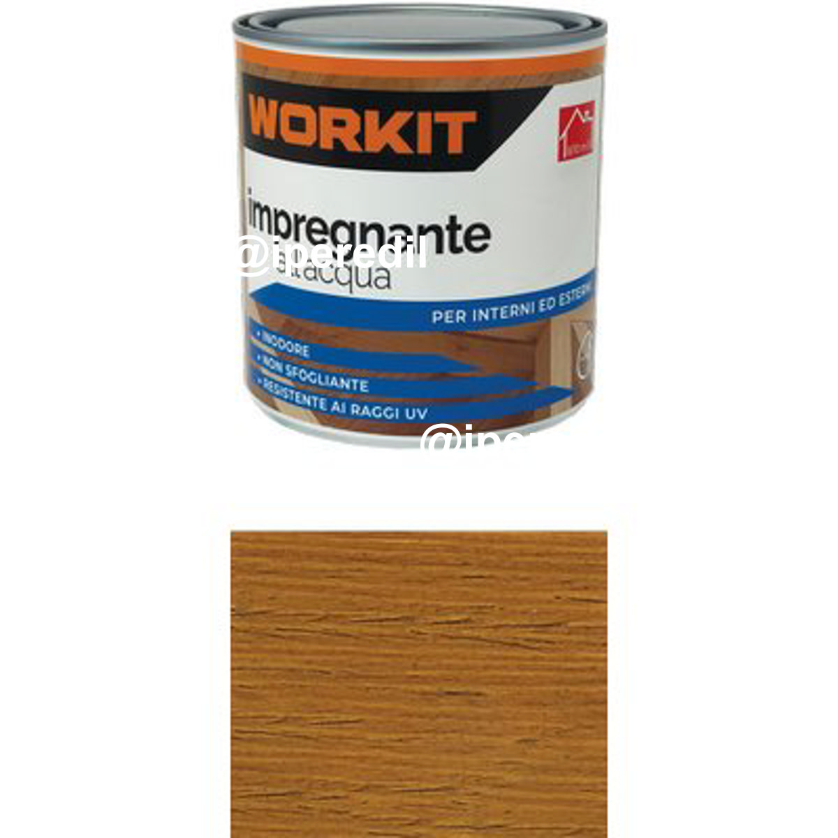 IMPREGNANTE ACQUA WORKIT CASTAGNO ML 750 - 01100413