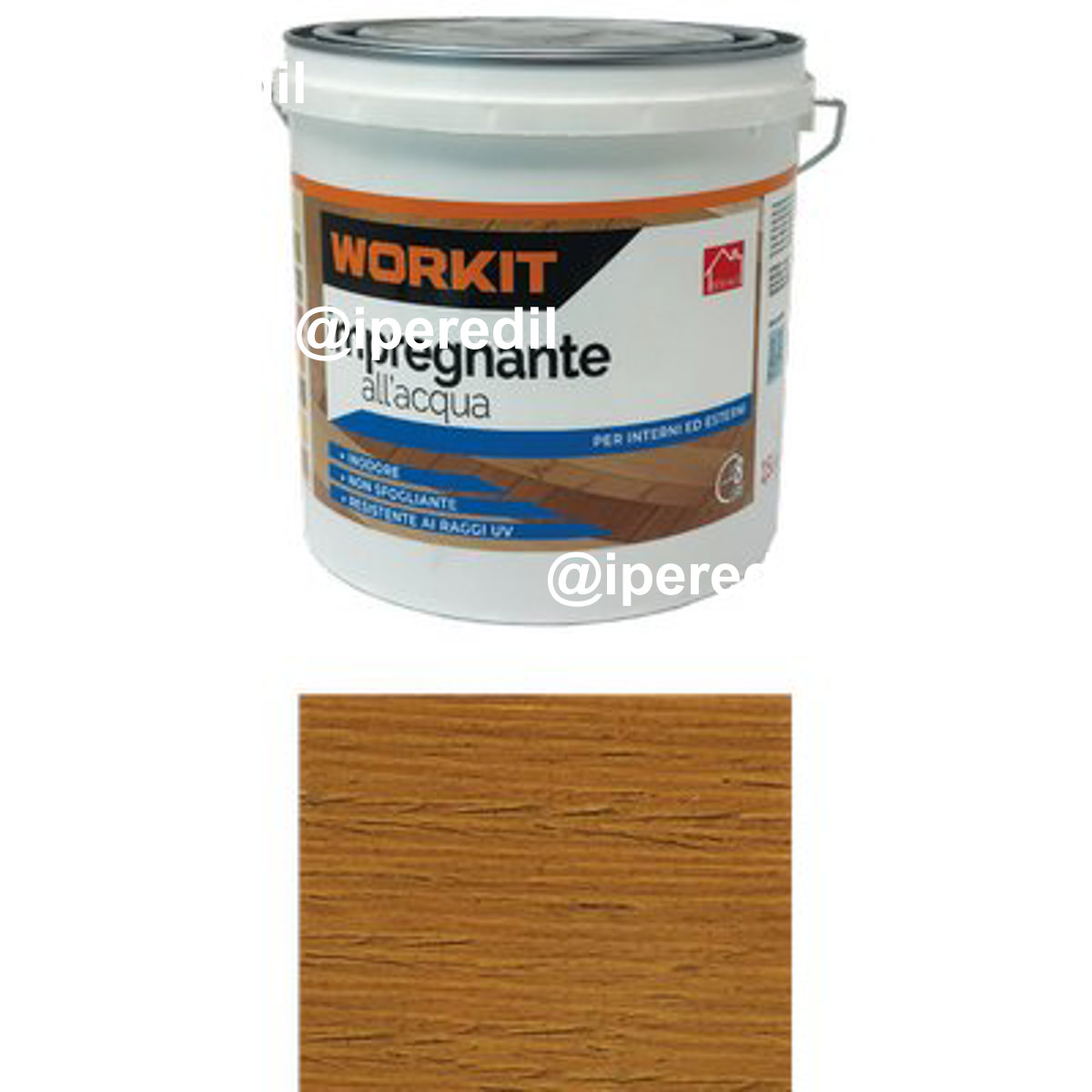IMPREGNANTE ACQUA WORKIT CASTAGNO LT 2,5 - 01100422