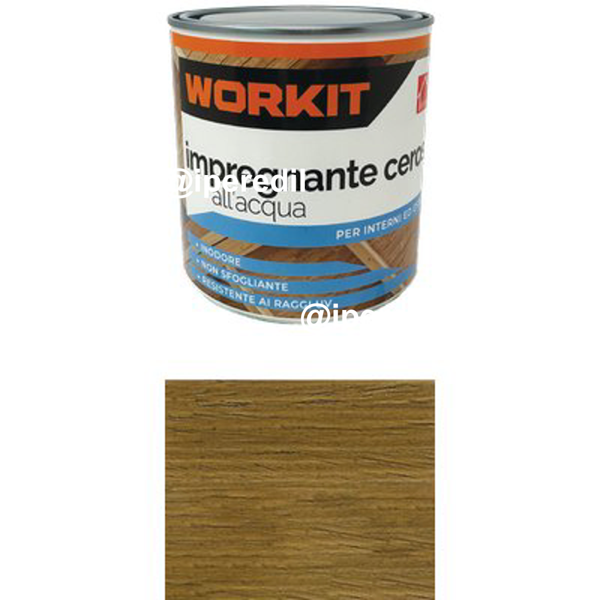 IMPREGNANTE CEROSO ACQUA WORKIT NOCE SCURO ML 750 - 01100434