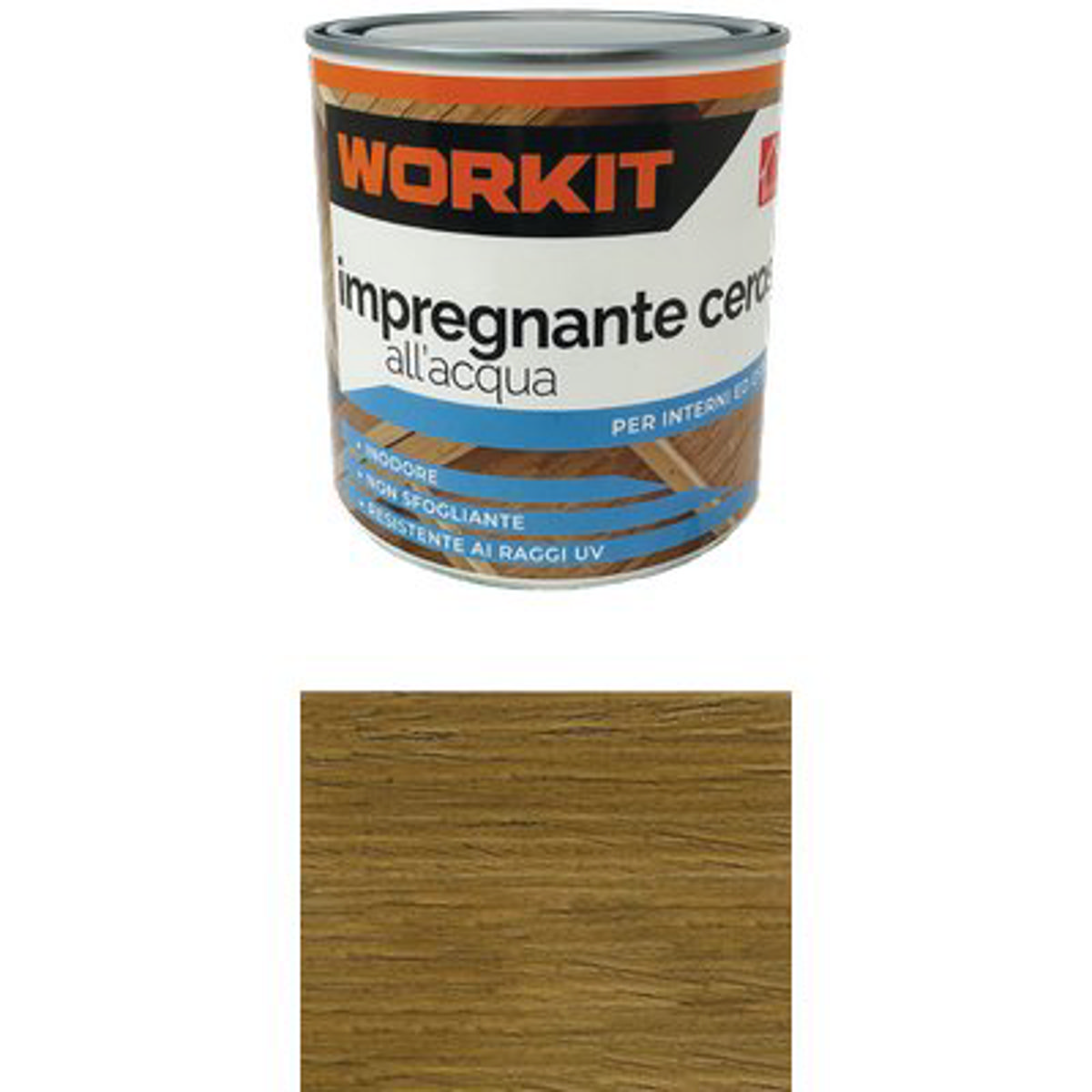 IMPREGNANTE CEROSO ACQUA WORKIT NOCE SCURO ML 750