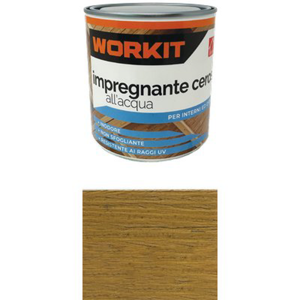 IMPREGNANTE CEROSO ACQUA WORKIT NOCE CHIARO ML 750