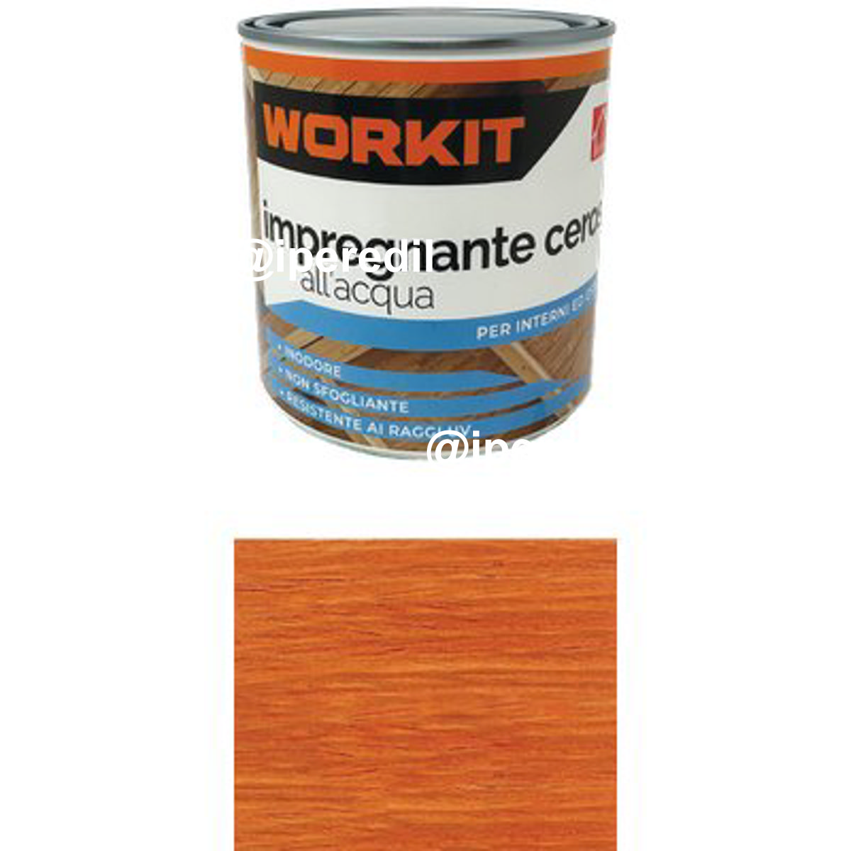 IMPREGNANTE CEROSO ACQUA WORKIT MOGANO ML 750 - 01100437
