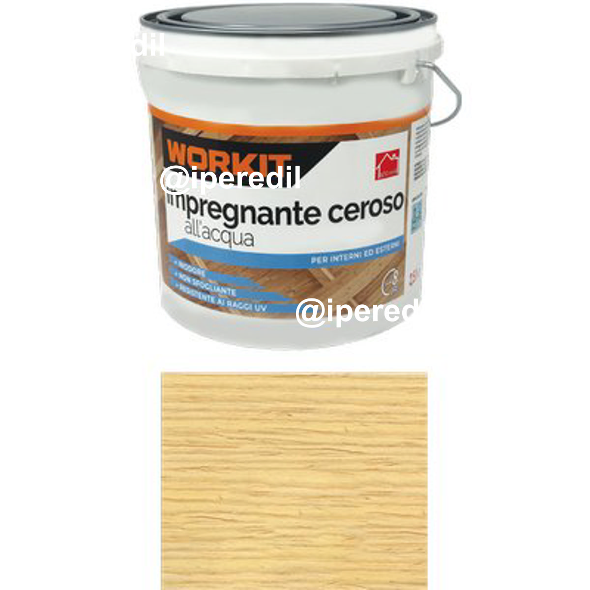 IMPREGNANTE CEROSO ACQUA WORKIT TRASPARENTE LT 2,5 - 01100441