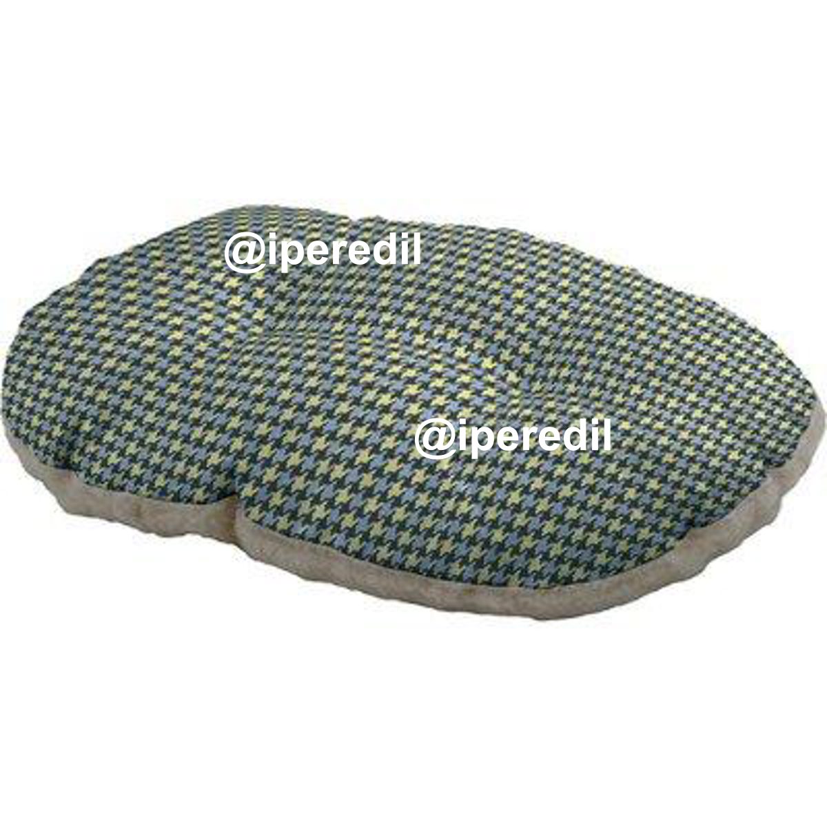CUSCINO X LETTINO CANI E GATTI DELUXE FERPLAST COTONE + IMBOTTITURA CM 65X42
