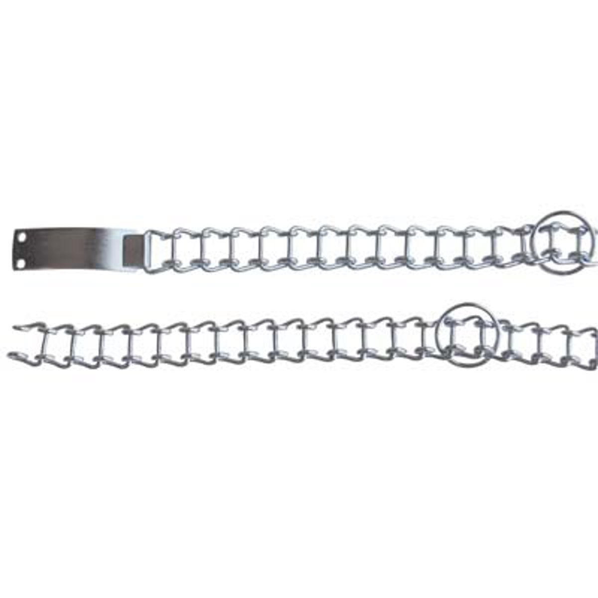 COLLARE A SCALETTA ACCIAIO NICHELATO CM 40 - 01132340