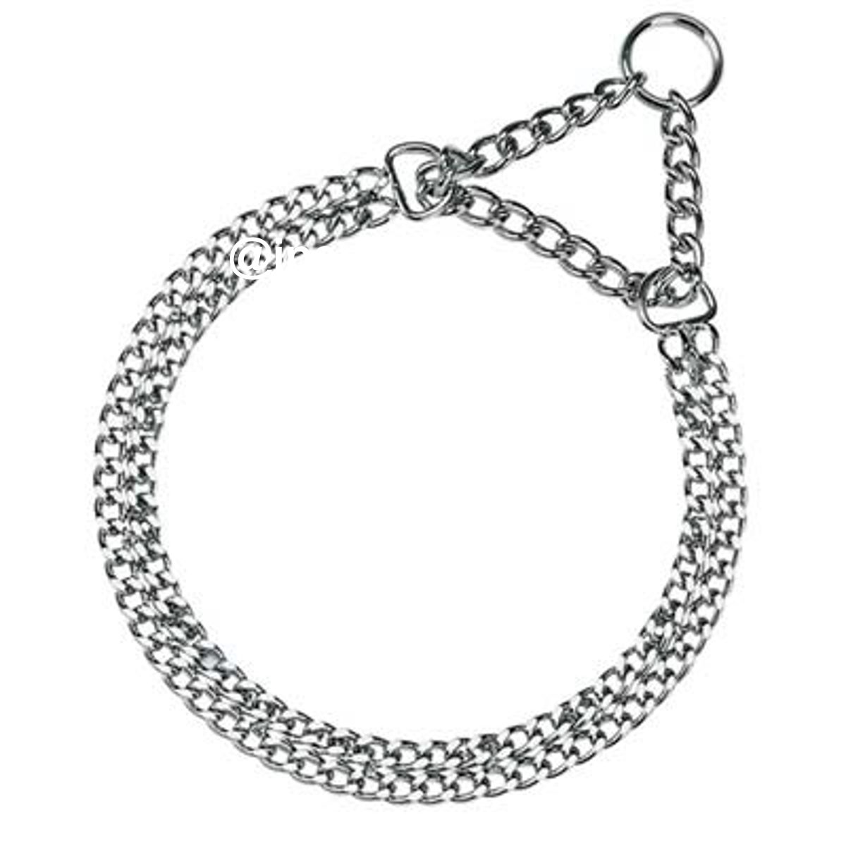 COLLARE A MEZZO STRANGOLO ACCIAIO NICHELATO CM 45 - 01132545