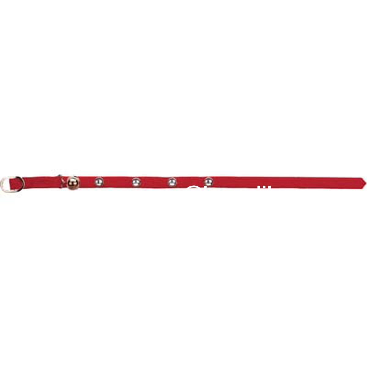 COLLARE NYLON ELASTICIZZATO + CAMPANELLO VARI COLORI CM 29,5 - 01134450