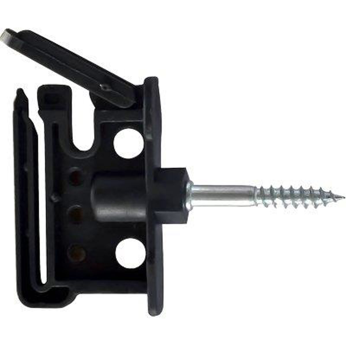 ISOLATORE ELETTRORECINZIONE PIATTO DUO VITE LEGNO X FILO + CORDA + FETTUCCIA MAX MM 40 - 01140028