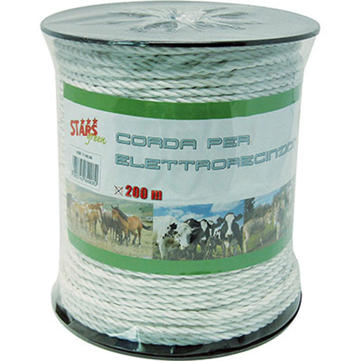 CORDA ELETTRORECINZIONE STARS FILI ACCIAIO 6 MM 6 MT 200