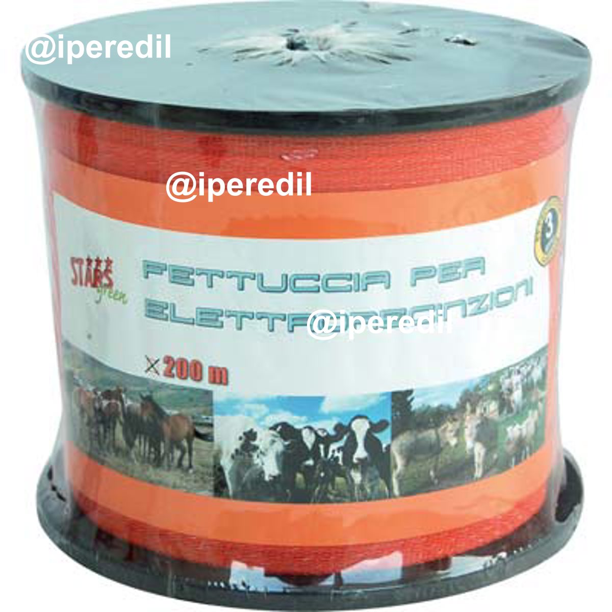 FETTUCCIA ELETTRORECINZIONE STARS FILI ACCIAIO INOX 6 MM 20 MT 200 - 01140053