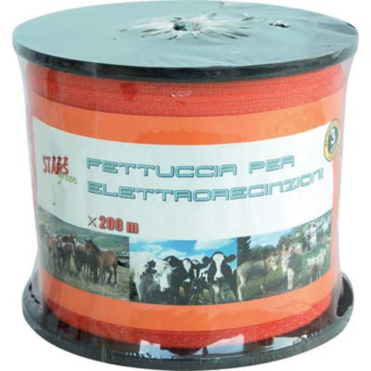 FETTUCCIA ELETTRORECINZIONE STARS FILI ACCIAIO INOX 6 MM 20 MT 200