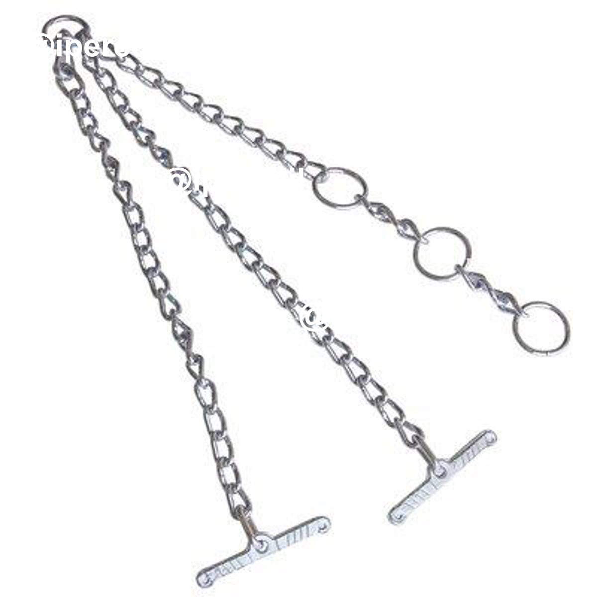 LEGAME PRUSSIANO 3 CAPI ACCIAIO ZINCATO N° 25 MM 7 CF=PZ 5 - 01144025