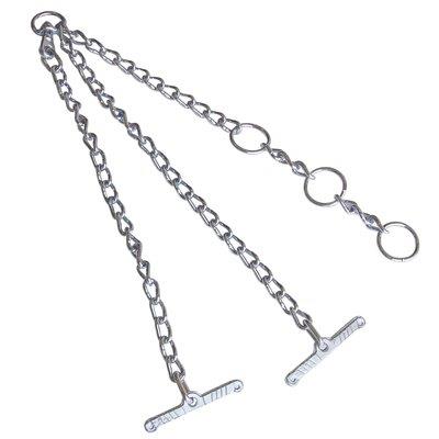 LEGAME PRUSSIANO 3 CAPI ACCIAIO ZINCATO N° 25 MM 7 CF=PZ 6 - 01144026
