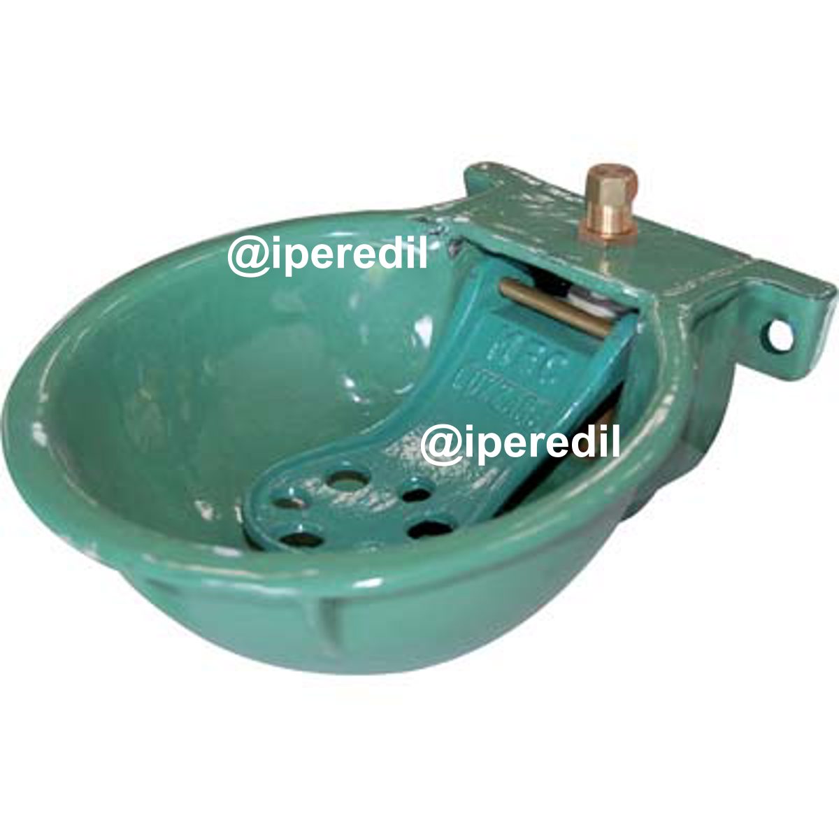 ABBEVERATOIO BOVINI BATTIMUSO GHISA GHISA SMALTATA LT 3 CM 22 1/2
