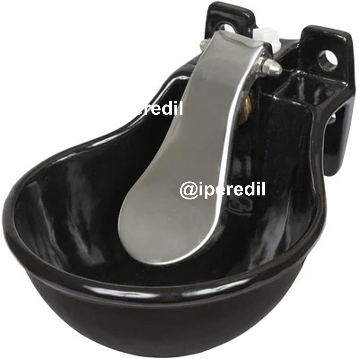 ABBEVERATOIO BOVINI BATTIMUSO INOX KERBL GHISA VERNICIATA LT 1,45 CM 20,5 1/2