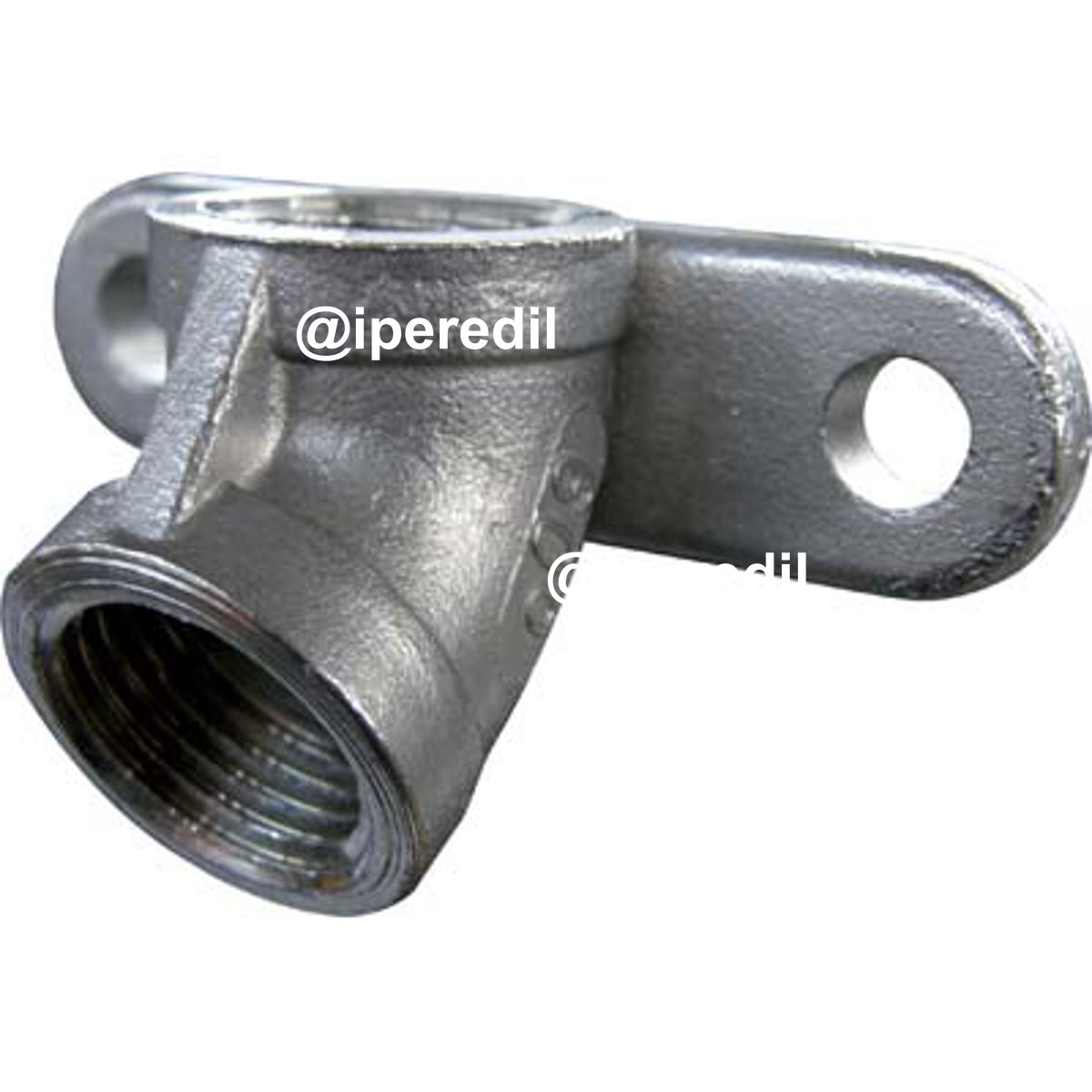 SUPPORTO A PARETE X CIUCCIOTTO SUINI INOX 60° 1/2F - 01147190