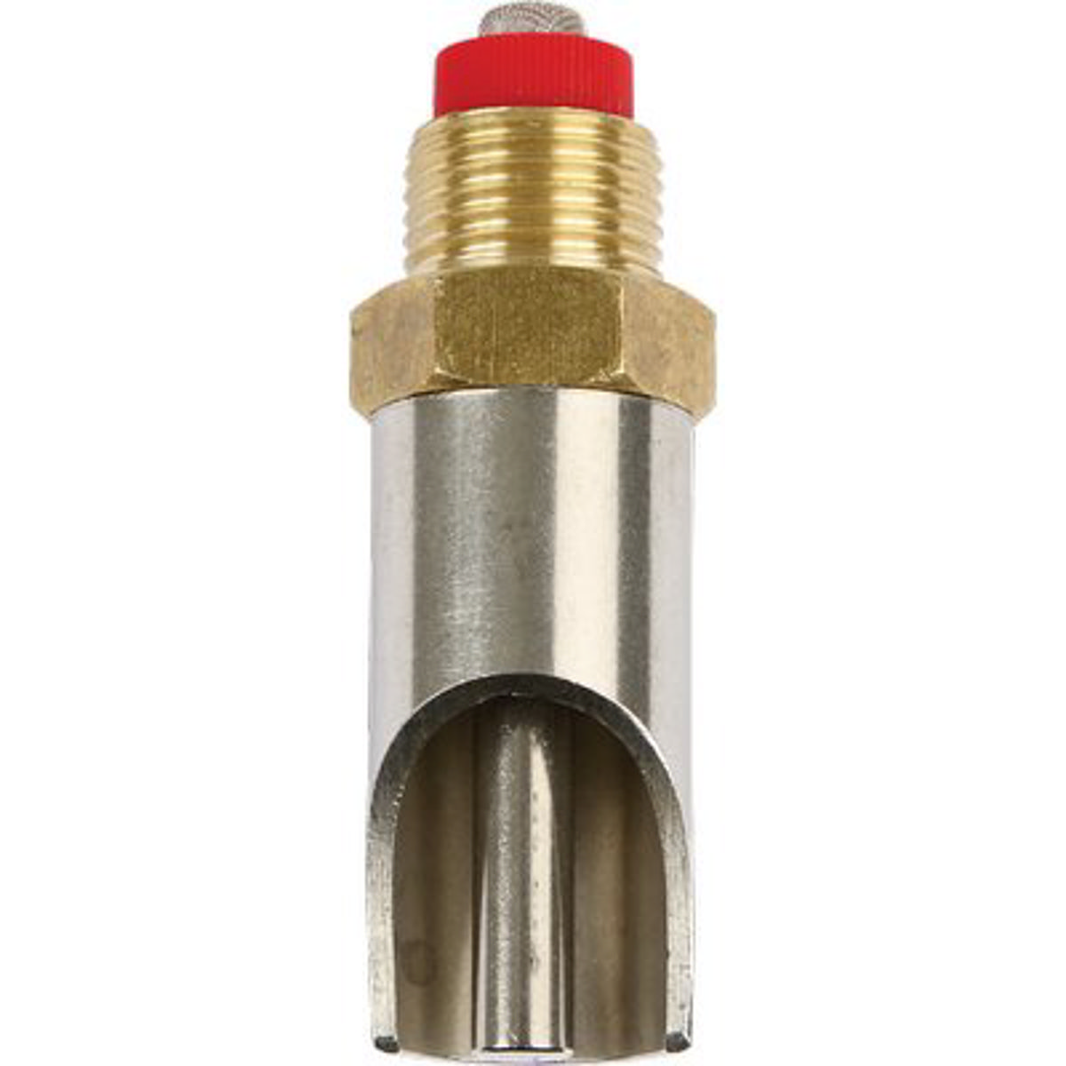CIUCCIOTTO ABBEVERATOIO X SUINI OTTONE ACCIAIO 3/4M