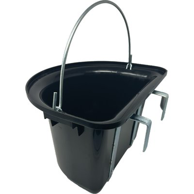 MANGIATOIA CAVALLI STACCIONATA PESANTE PLASTICA/METALLO CM 39X36 H.CM 26 - 01147223