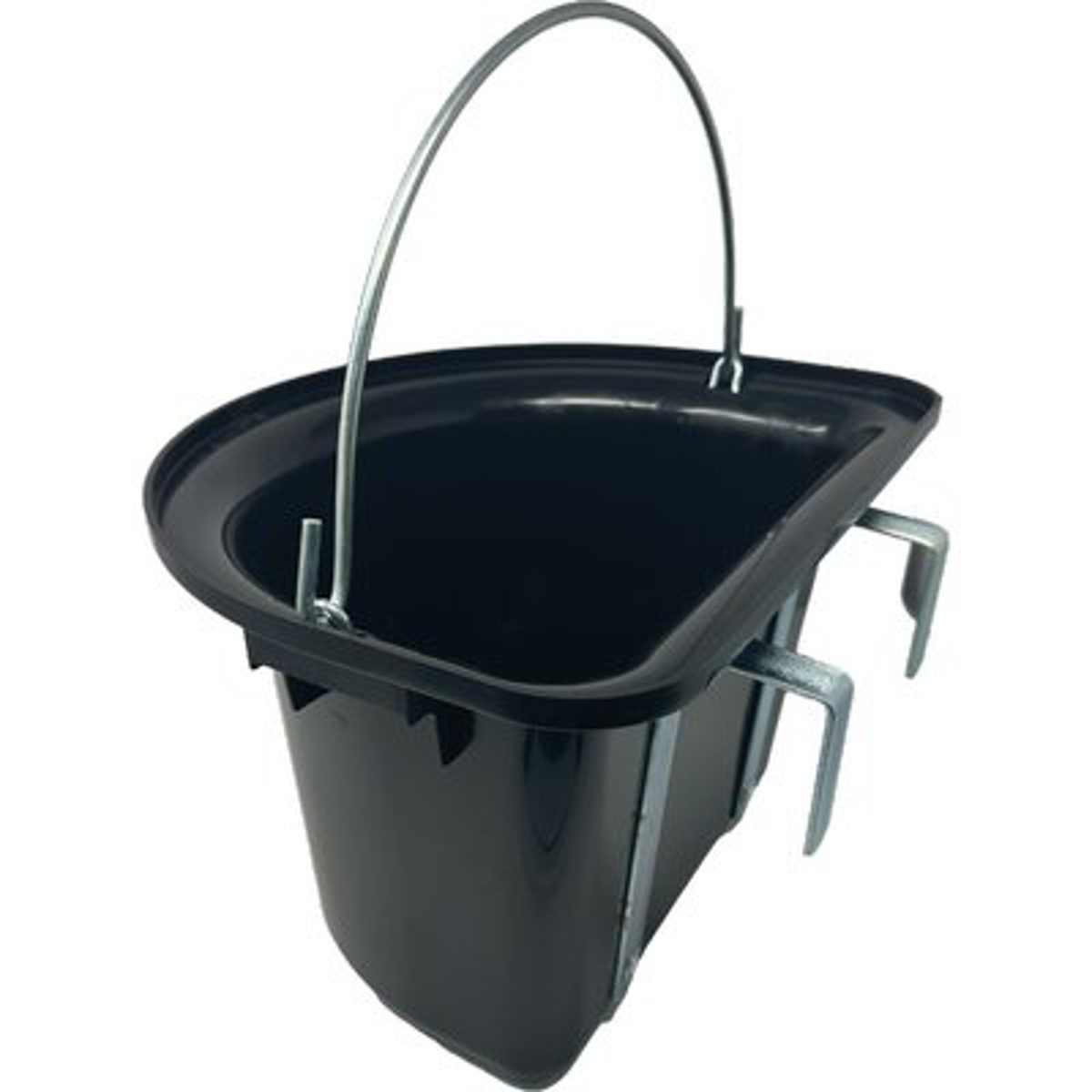 MANGIATOIA CAVALLI STACCIONATA PESANTE PLASTICA/METALLO CM 39X36 H.CM 26 - 01147223