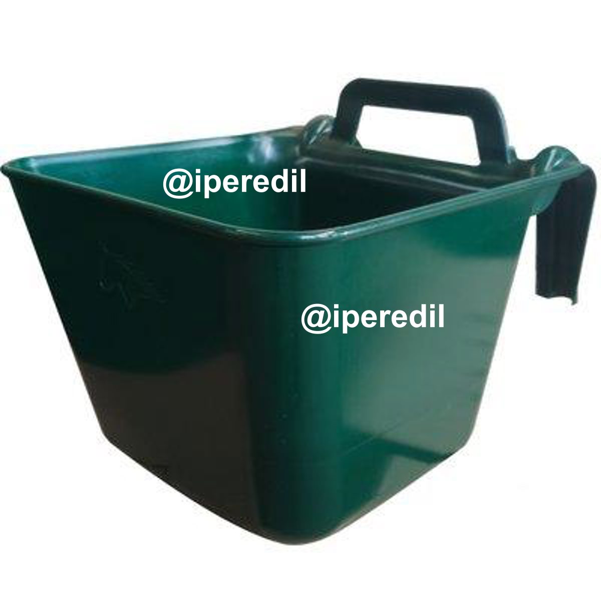 MANGIATOIA CAVALLI STACCIONATA PORTATILE PLASTICA CM 40X30 H.CM 25 - 01147227