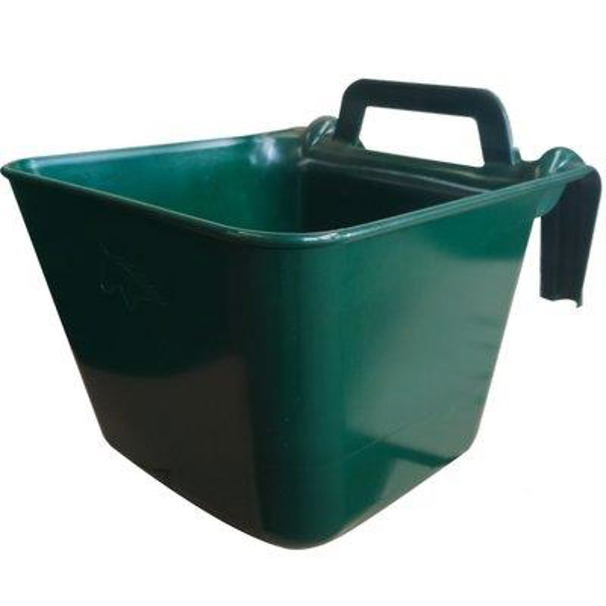 MANGIATOIA CAVALLI STACCIONATA PORTATILE PLASTICA CM 40X30 H.CM 25