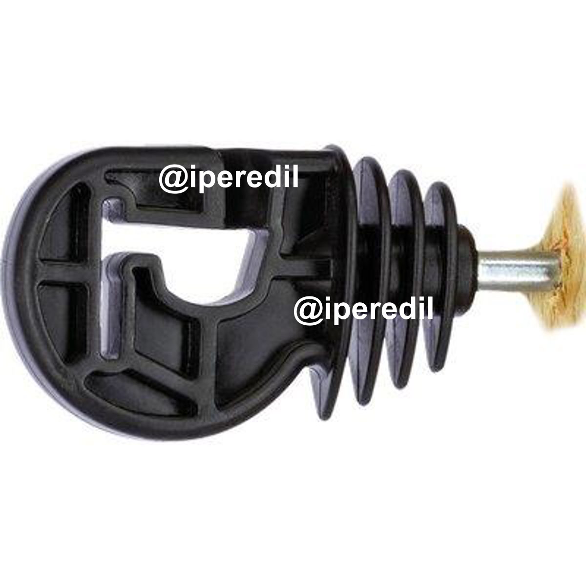 ISOLATORE ELETTRORECINZIONE KERBL VITE LEGNO X FILO + CORDA + FETTUCCIA MAX MM 20 CF=PZ 25 - 01150008