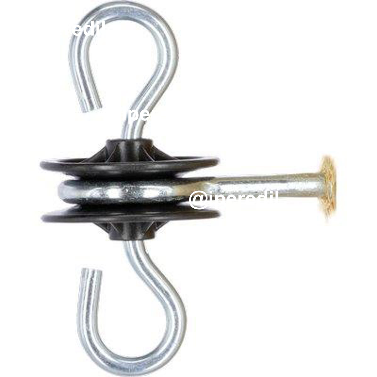 ISOLATORE MANIGLIA ELETTRORECINZIONE KERBL VITE A LEGNO CF=PZ 10