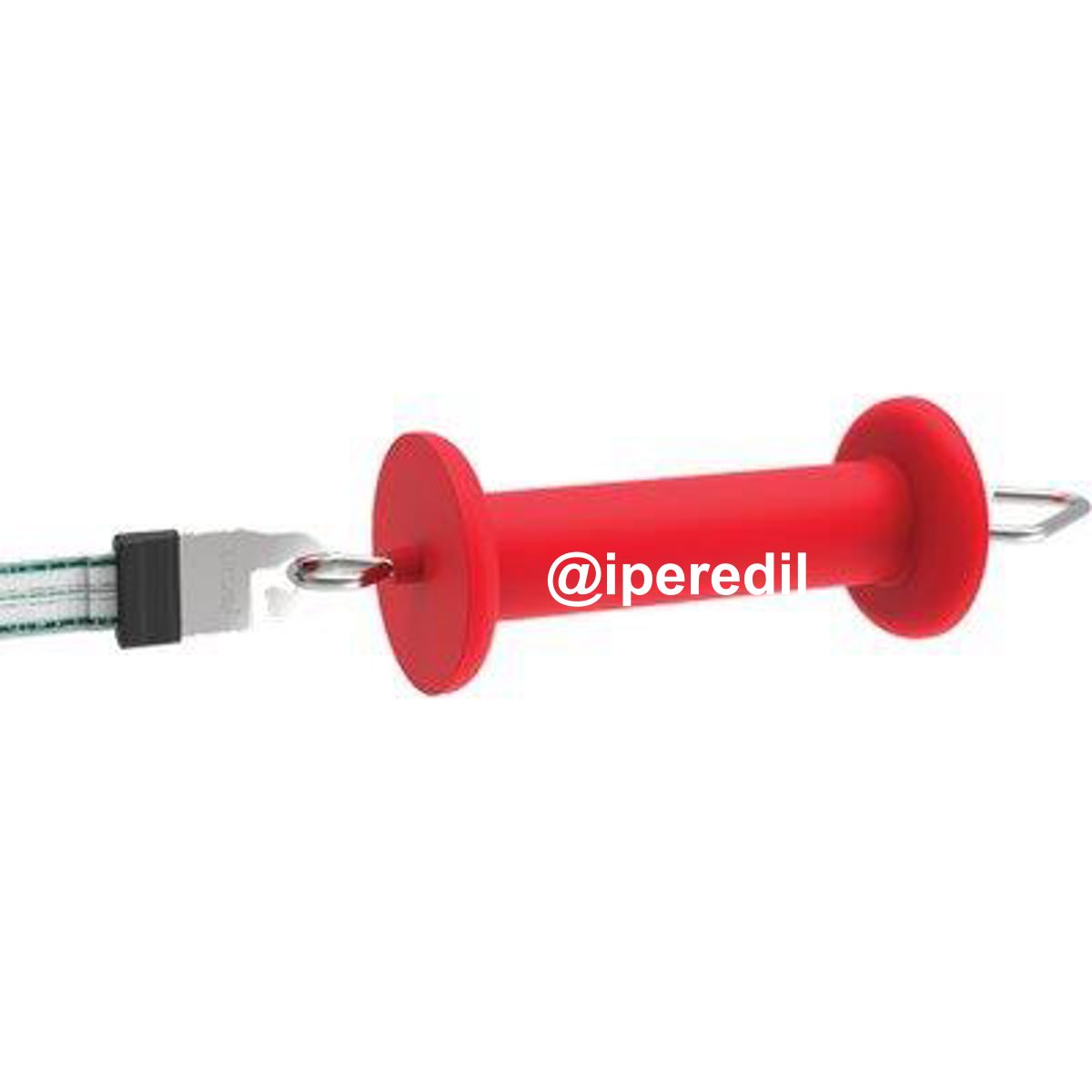 CONNETTORE MANIGLIA FETTUCCIA ELETTROREC AKO KERBL ACCIAIO INOX MM 40 CF=PZ 4