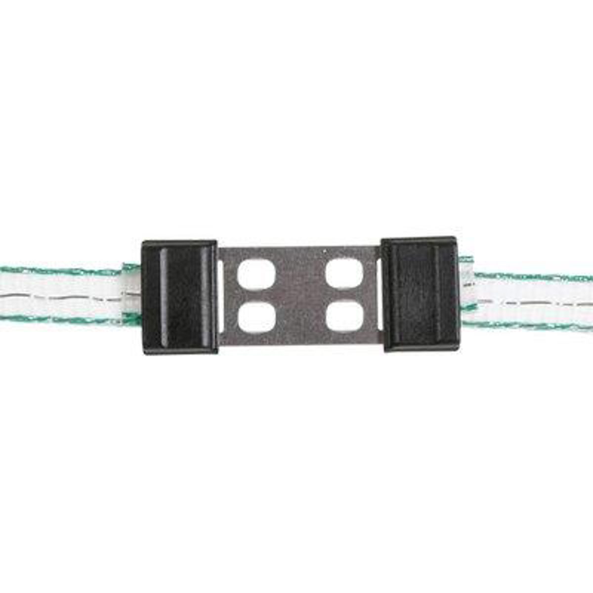 CONNETTORE FETTUCCIA ELETTRORECINZIONE AKO KERBL ACCIAIO INOX MM 20 CF=PZ 5