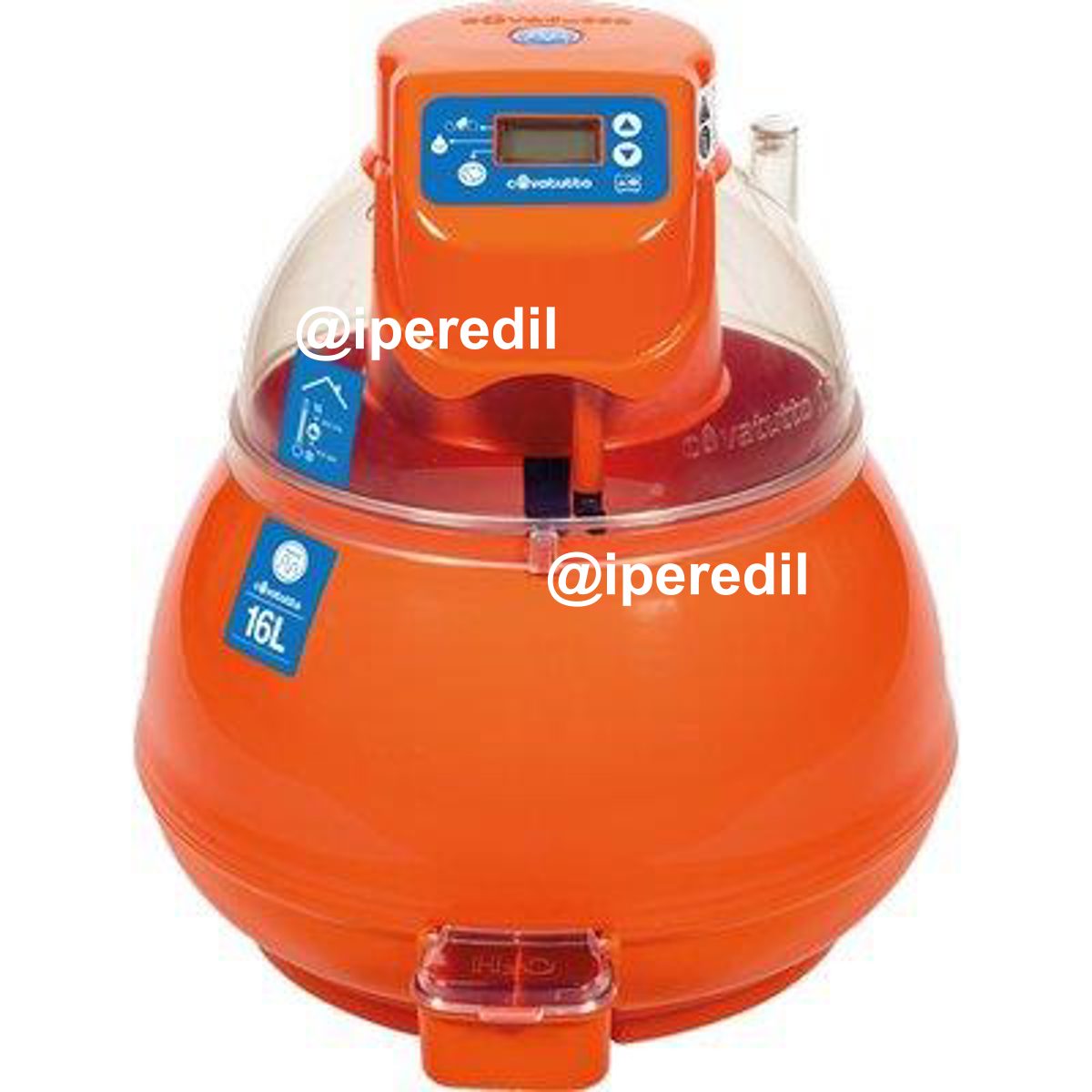 INCUBATRICE COVATUTTO 16L PRO DIGITALE NOVITAL UOVA 16 CM 22,7X31,6 H.CM 31,6 - 01150999