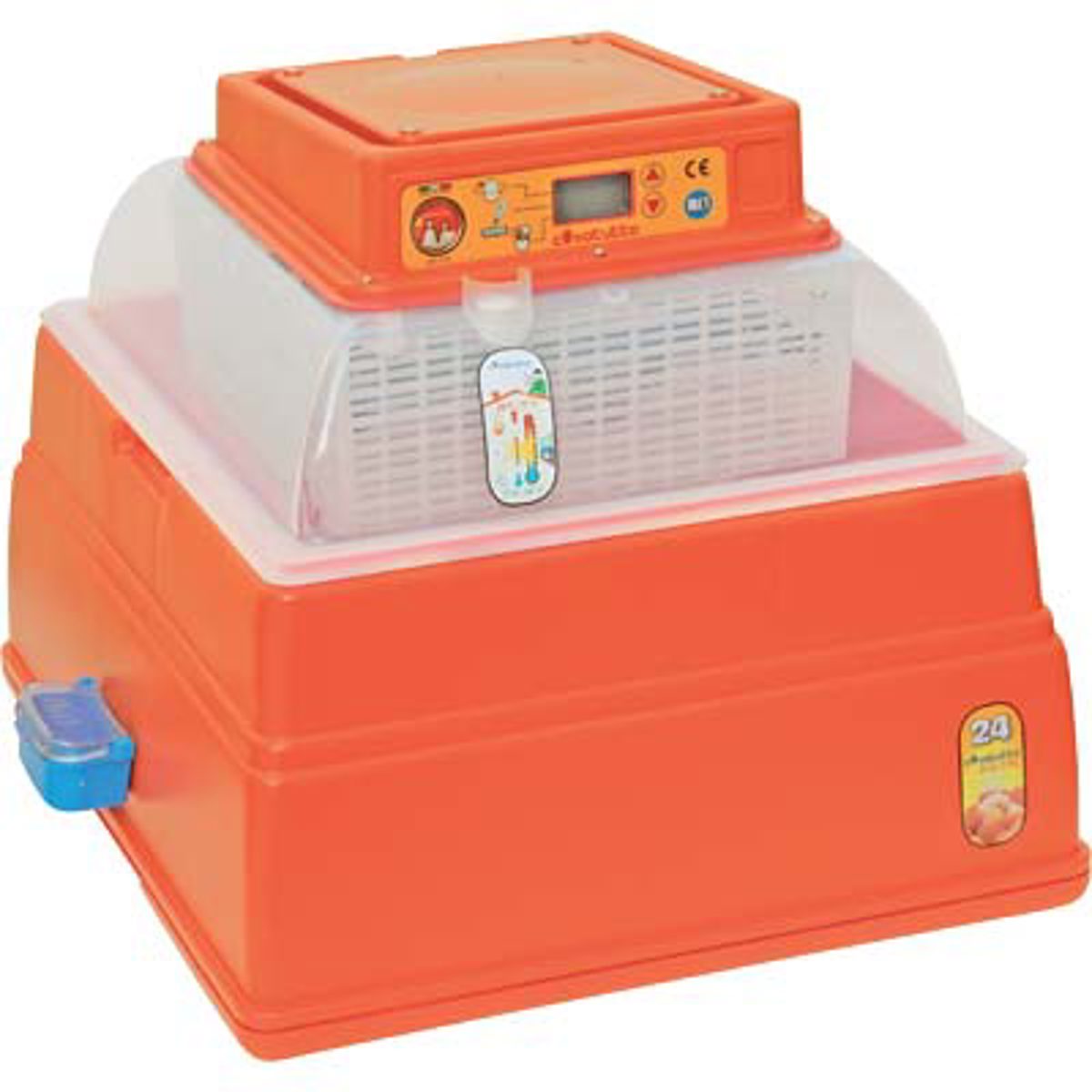 INCUBATRICE COVATUTTO 24 DIGITALE NOVITAL UOVA 24 CM 42X25 H.CM 38,5