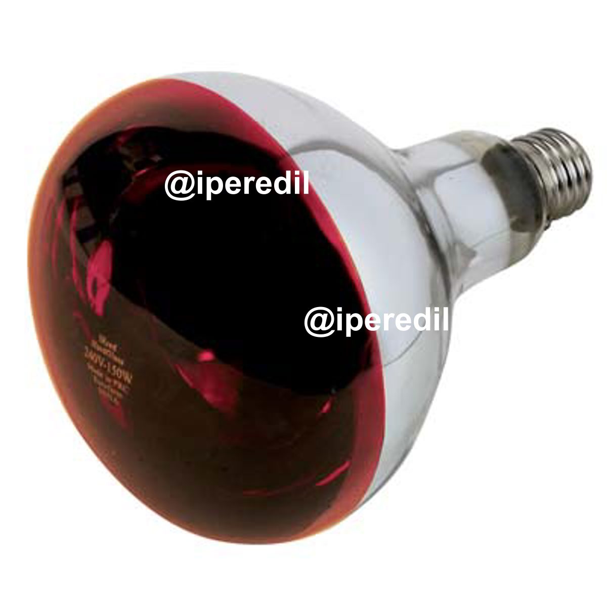 LAMPADA RIFLETTORE PULCINI PHILIPS INFRAROSSI VOLT 230 WATT 150 E27 MM 125 - 01151030